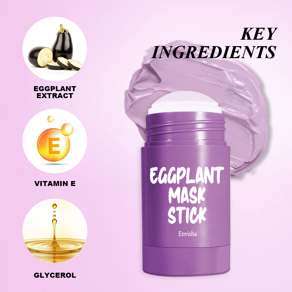 Skin Care Facial Mask Eggplant - đánh giá và giá Mud Mask Kaolin