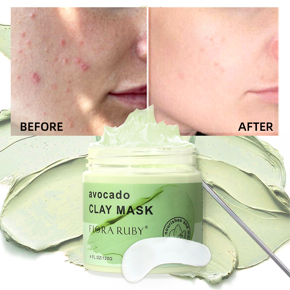 Face Masks Skincare-Avocado Cl - đánh giá và giá Mud Mask Kaolin