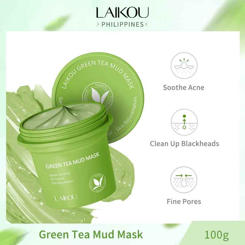 Green Tea Mud Mask Cleansing M - đánh giá và giá Mud Mask Kaolin