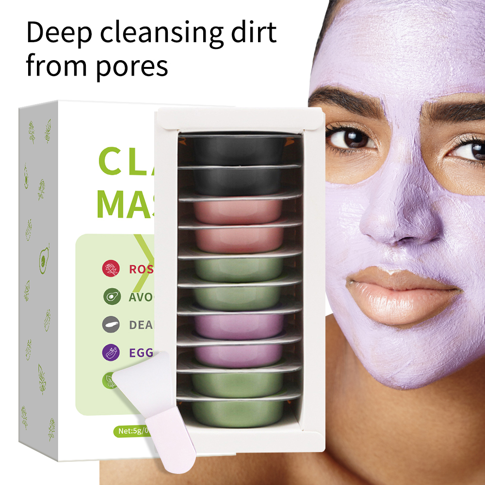 5g*10pcs clay mud mask set hya - đánh giá và giá Mud Mask Kaolin