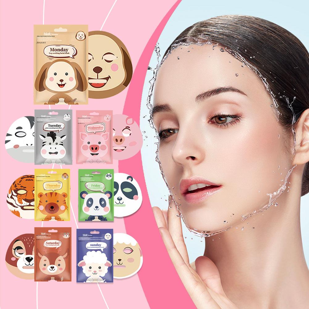 10PCSCute Cartoon Facial Mask  - đánh giá và giá Skincare Animate