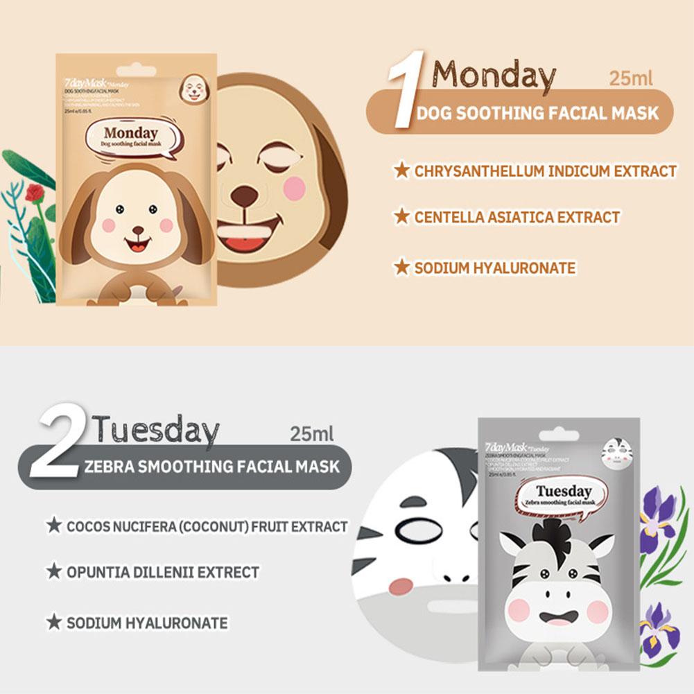 Cartoon Facial Mask Deep Hydra - đánh giá và giá Skincare Animate