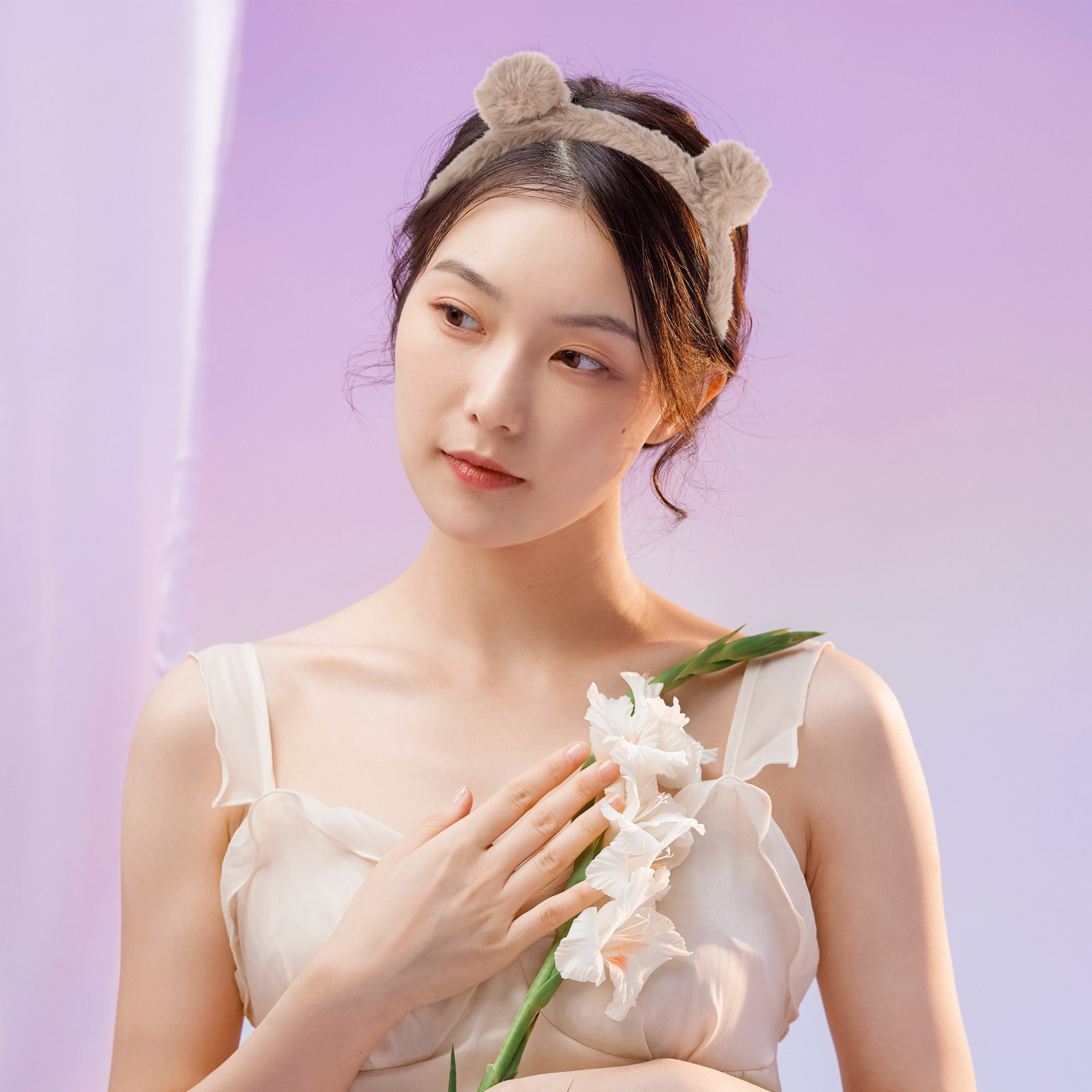 Adjustable Bear Ears Hairband  - đánh giá và giá Skincare Animate