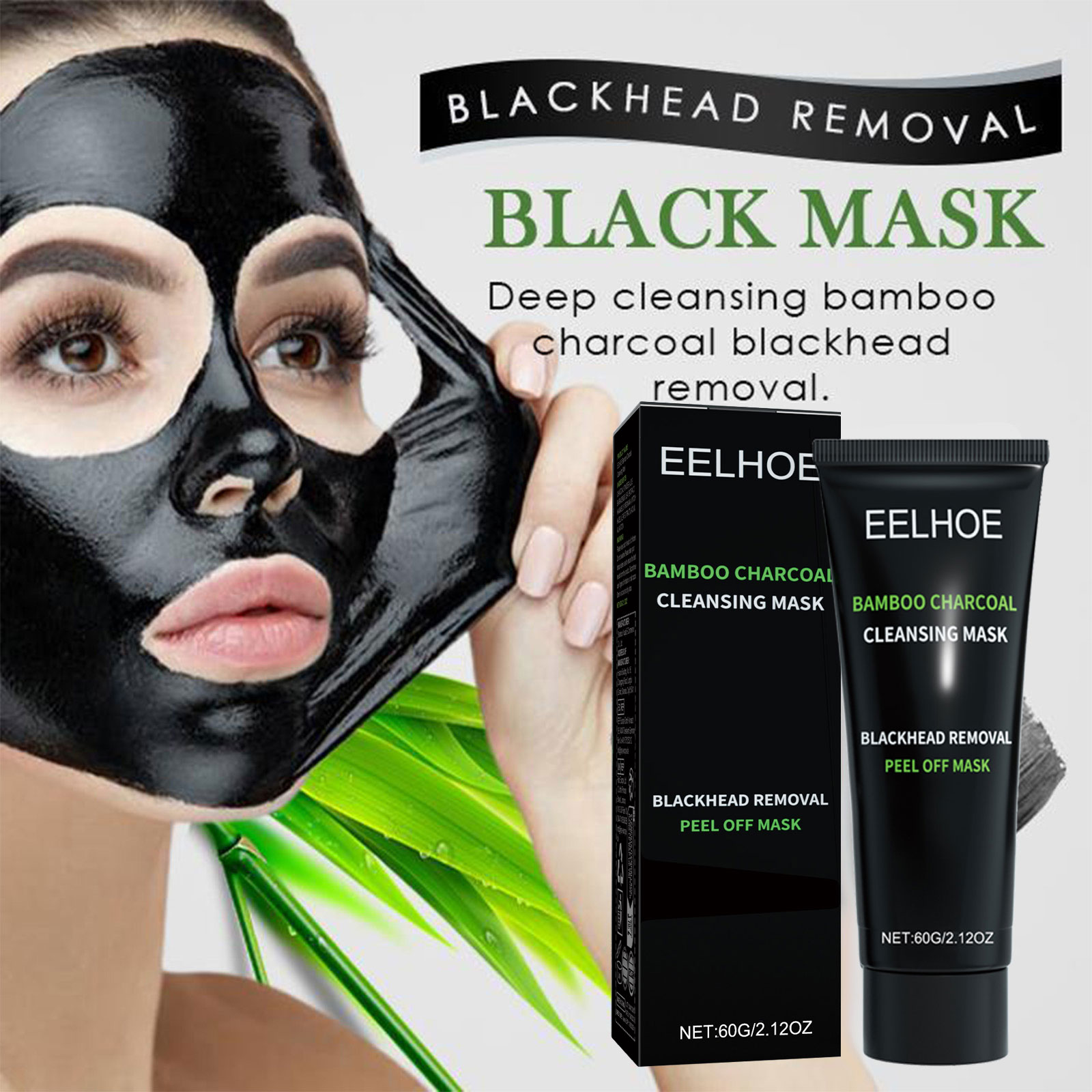 Bamboo Charcoal Tear-off Mask  - đánh giá và giá Mud Mask Kaolin