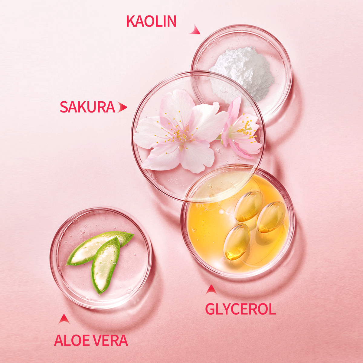 5g/0.17oz*10 Sakura clay mud m - đánh giá và giá Mud Mask Kaolin