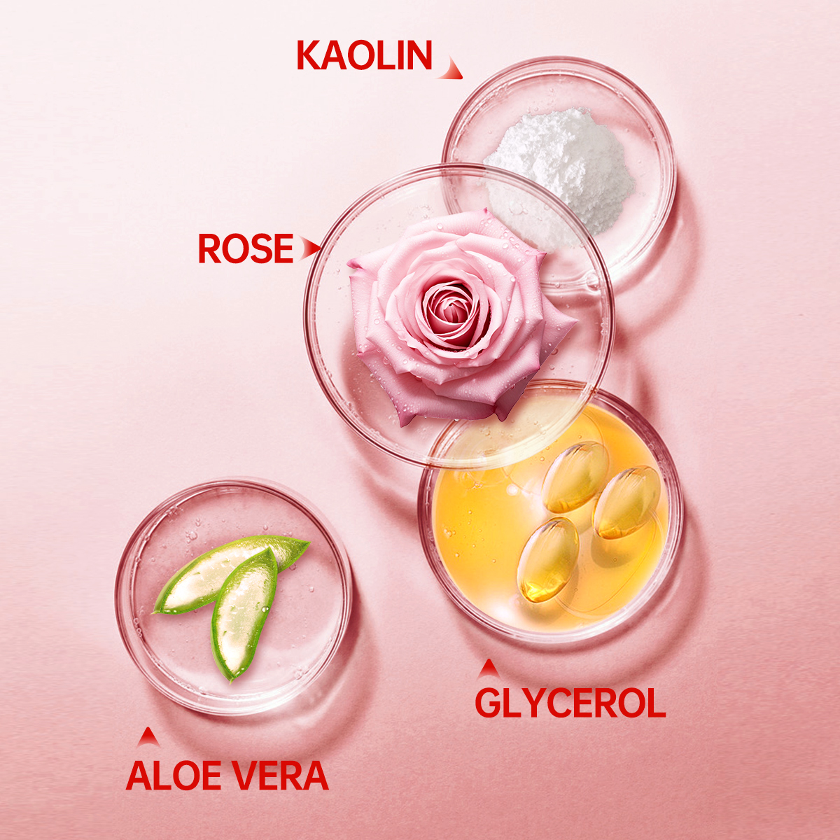 5g/0.18oz*10 Rose Cleansing Mu - đánh giá và giá Mud Mask Kaolin