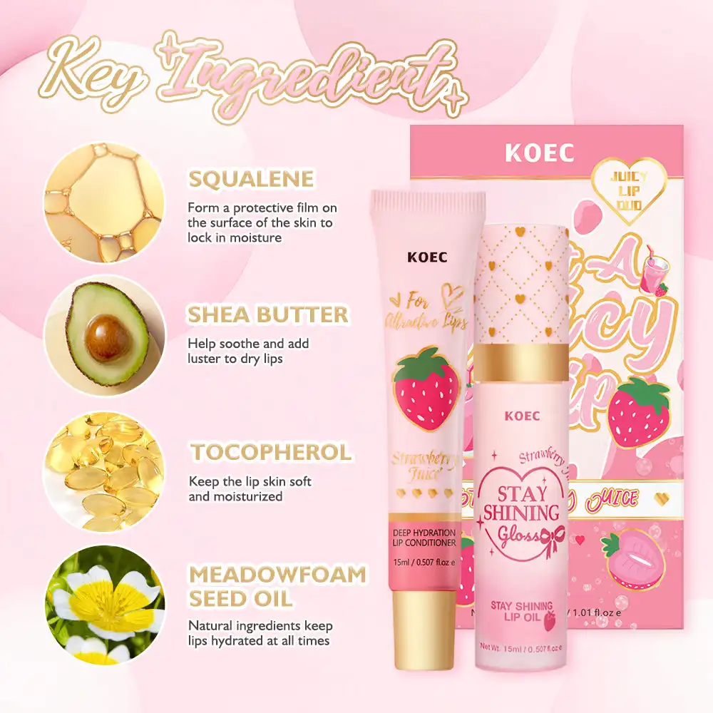 15ml*2 KOEC Strawberry Juice L - đánh giá và giá Squalane Oil Lightweight