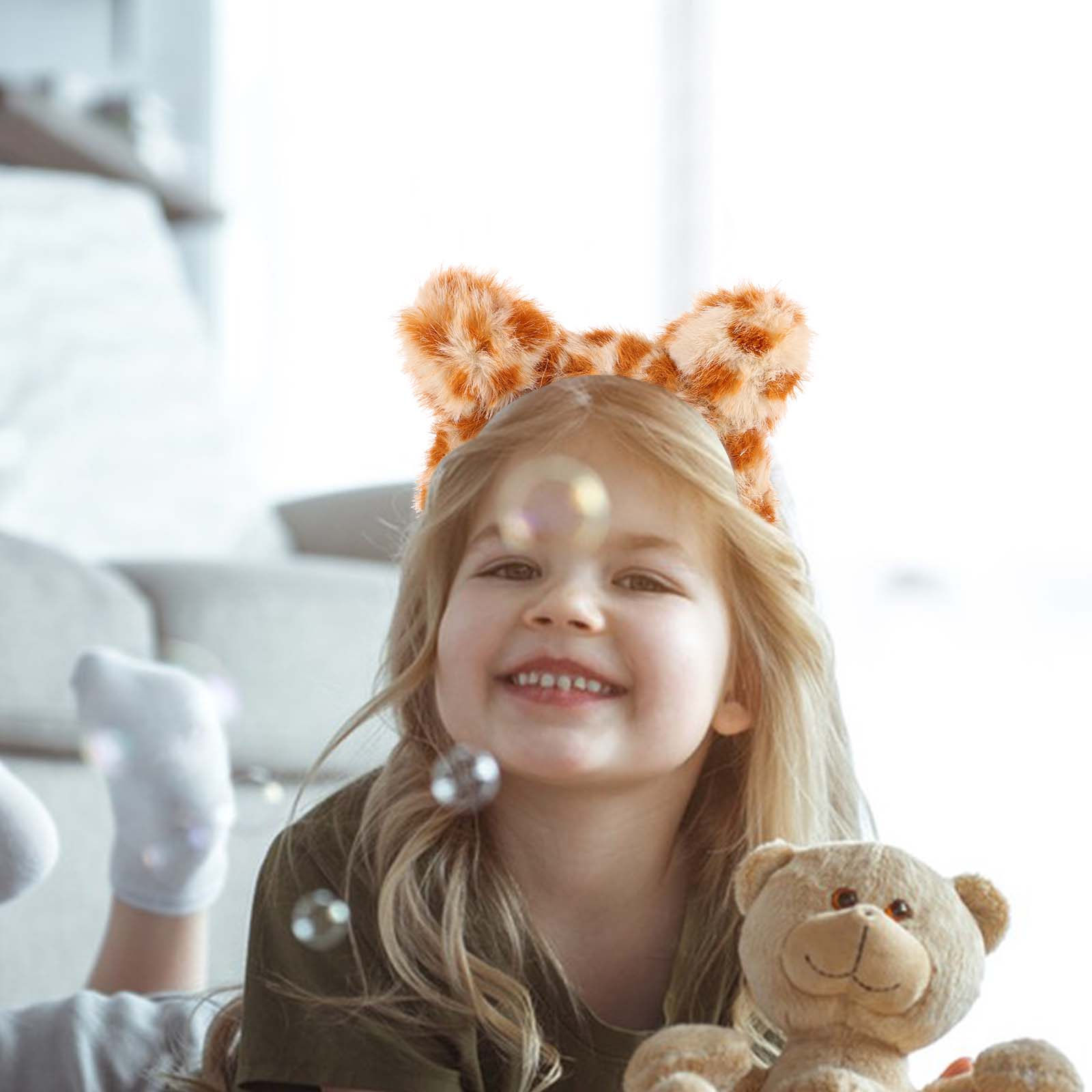 2Pcs Leopard Print Cat Ear Hea - đánh giá và giá Skincare Animate