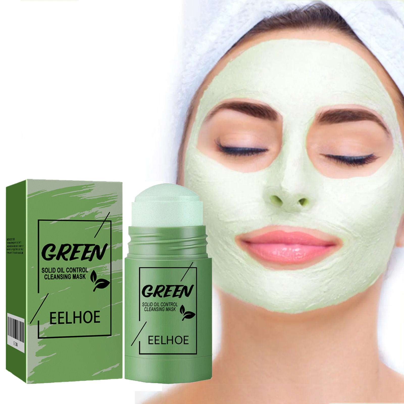 Green Tea Cleansing Solid Face - đánh giá và giá Mud Mask Kaolin