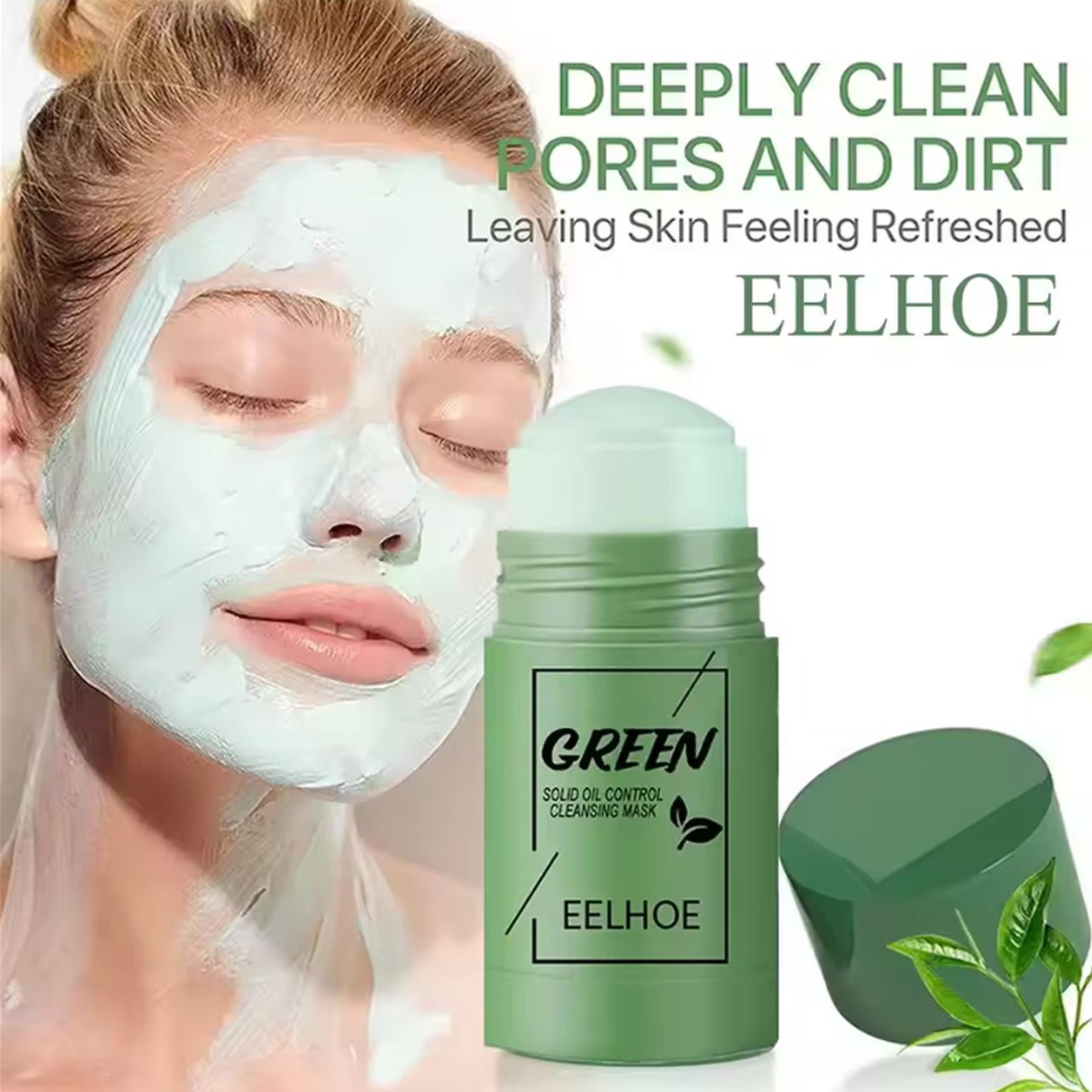 Green Tea Cleansing Solid Face - đánh giá và giá Mud Mask Kaolin
