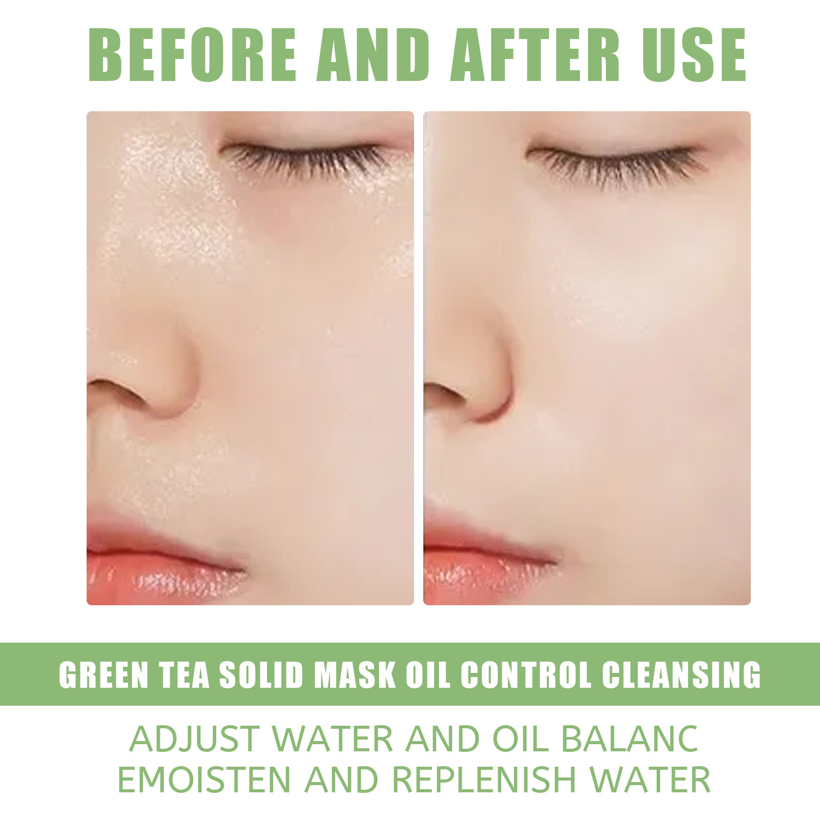 Green Tea Cleansing Solid Face - đánh giá và giá Mud Mask Kaolin