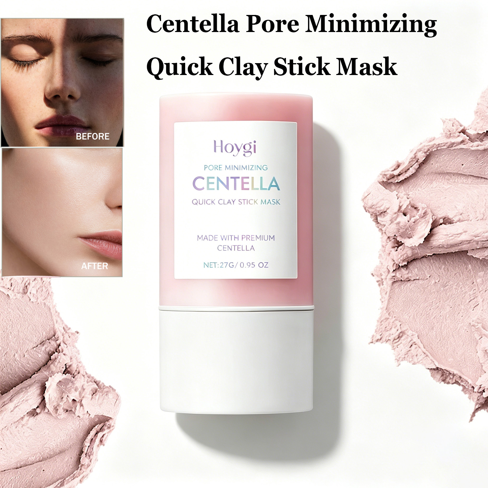 Centella Clay Stick Mask Facia - đánh giá và giá Mud Mask Kaolin