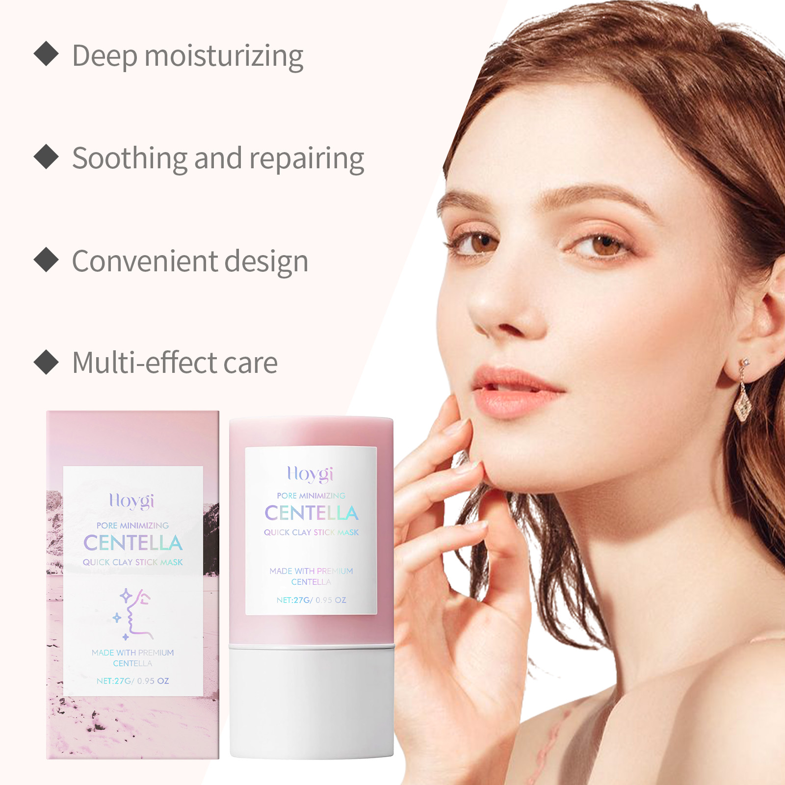 Centella Clay Stick Mask Facia - đánh giá và giá Mud Mask Kaolin